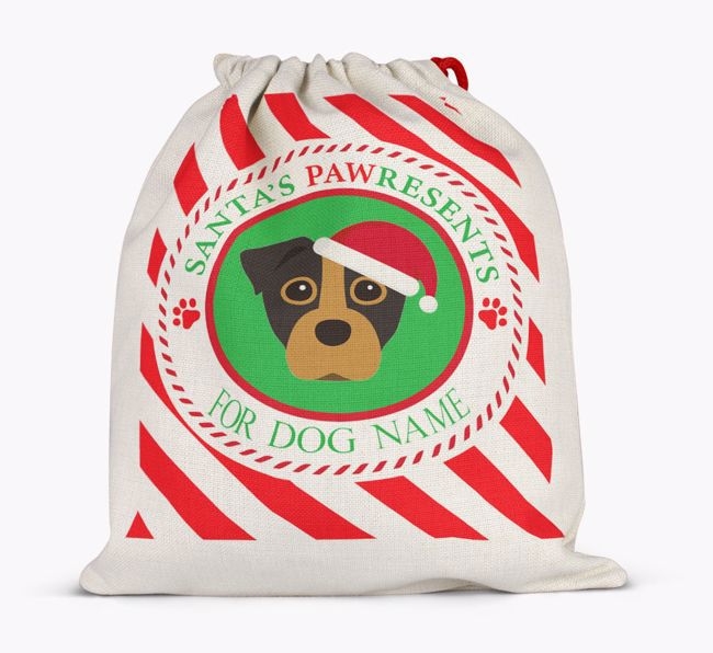 Santa Sack 'Pawresents' - Personalised for Your {breedFullName}